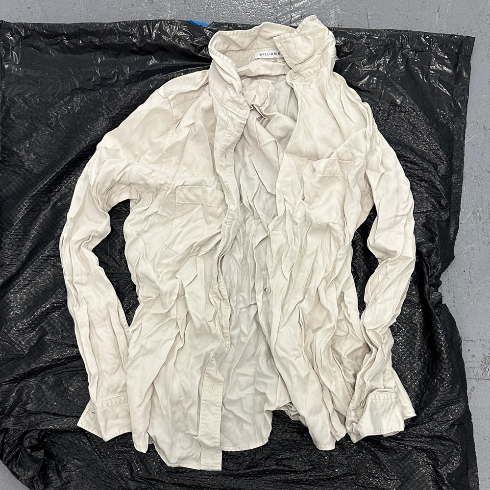 Stylish Cream Button Down Shirt for Women